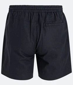 Bermuda em Algodão com Linho e Cós Elástico