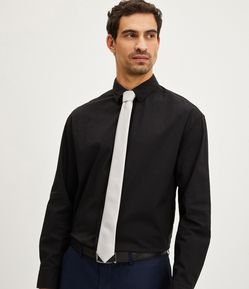 Gravata Slim com Textura Maquinetada