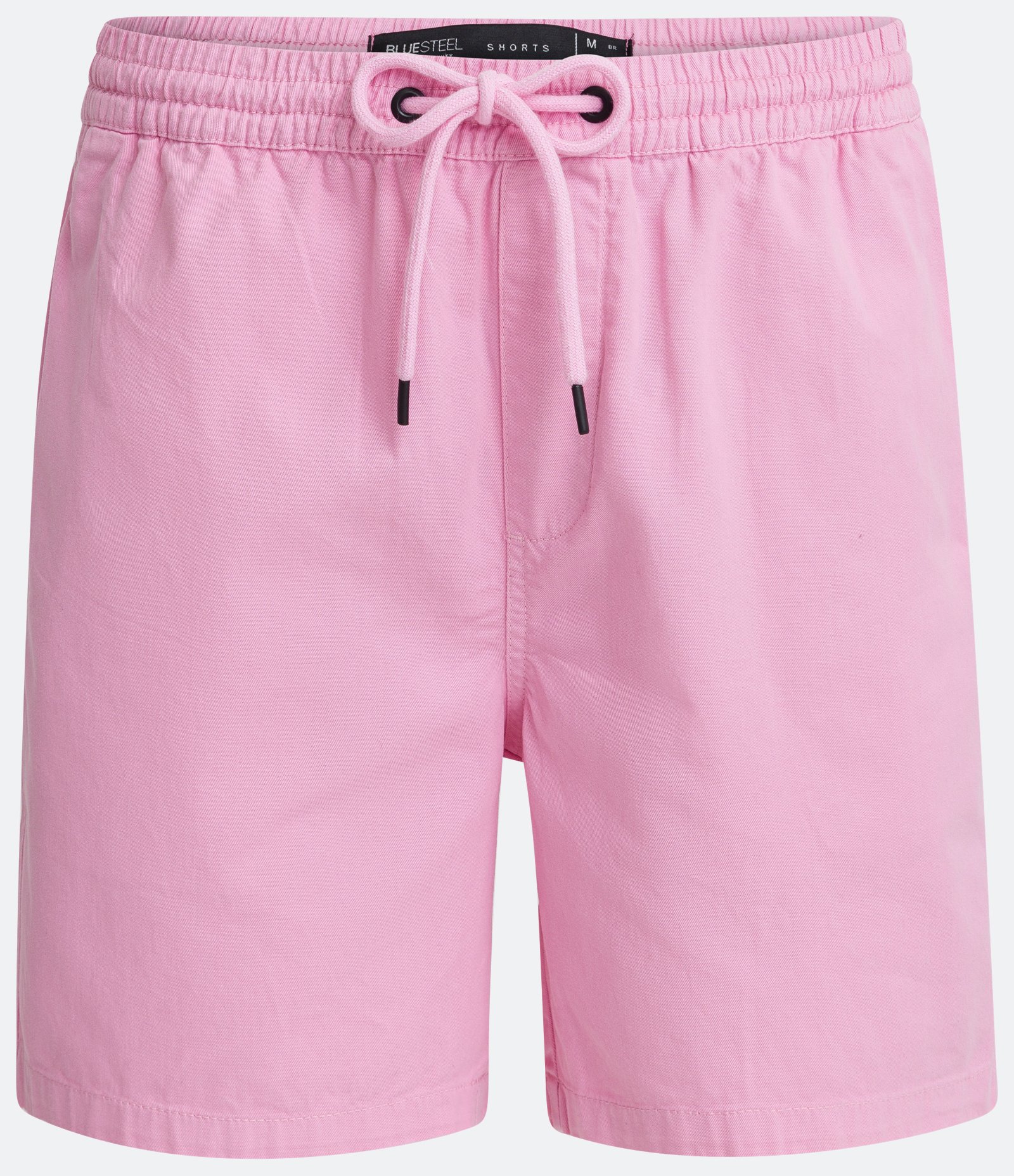 Bermuda Regular em Sarja com Elástico no Cós e Cordão 6