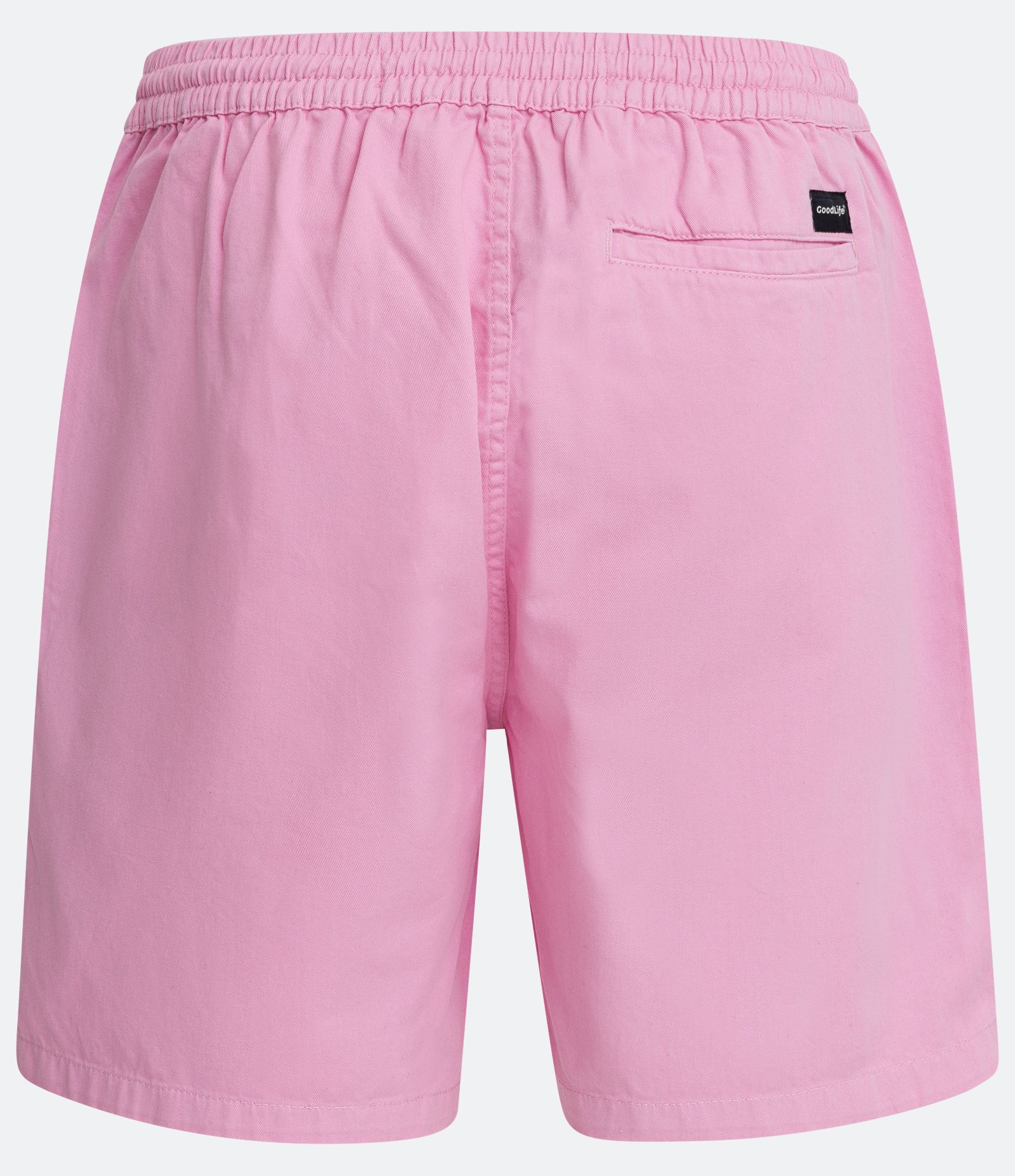 Bermuda Regular em Sarja com Elástico no Cós e Cordão 7