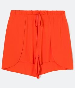 Short Runner em Microfibra com Amarração Curve & Plus Size