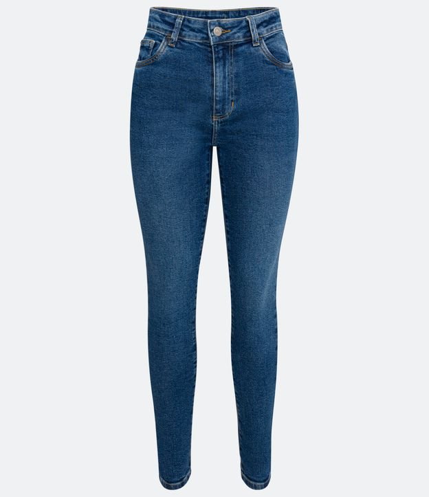Pantalón Skinny Jeans con Elastano Azul 5