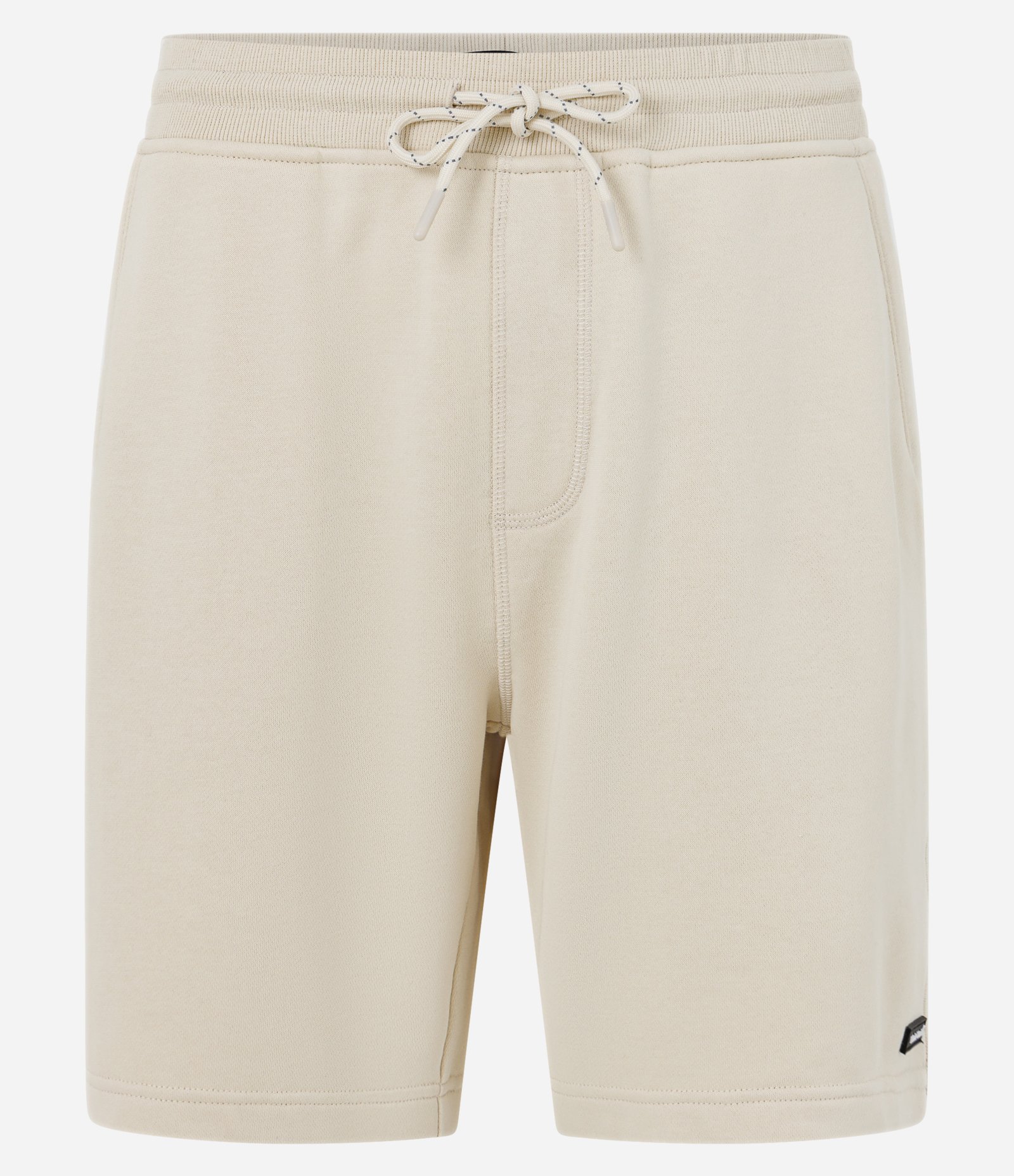 Bermuda Slim em Moletom com Cós Elástico e Etiqueta na Barra 1