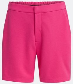 Bermuda Boardshort em Tricoline com Elástico no Cós