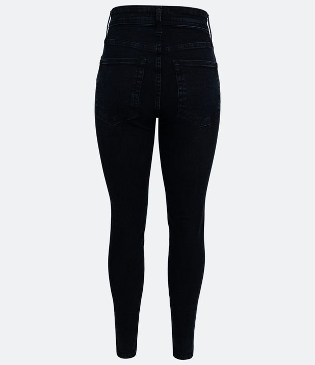 Pantalón Skinny Jeans con Elastano Azul Oscuro 6