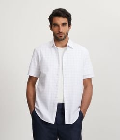 Camisa Xadrez Preto e Branco – MANDORAS