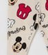 Imagem miniatura do produto Pijama Largo Infantil Estampado Mickey - Talle 1 a 4 años Beige 4