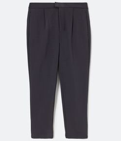 Calça Slim em Algodão com Bolso Embutido
