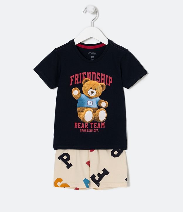 Conjunto Infantil de Teddy. ( 1 ou 2 anos )