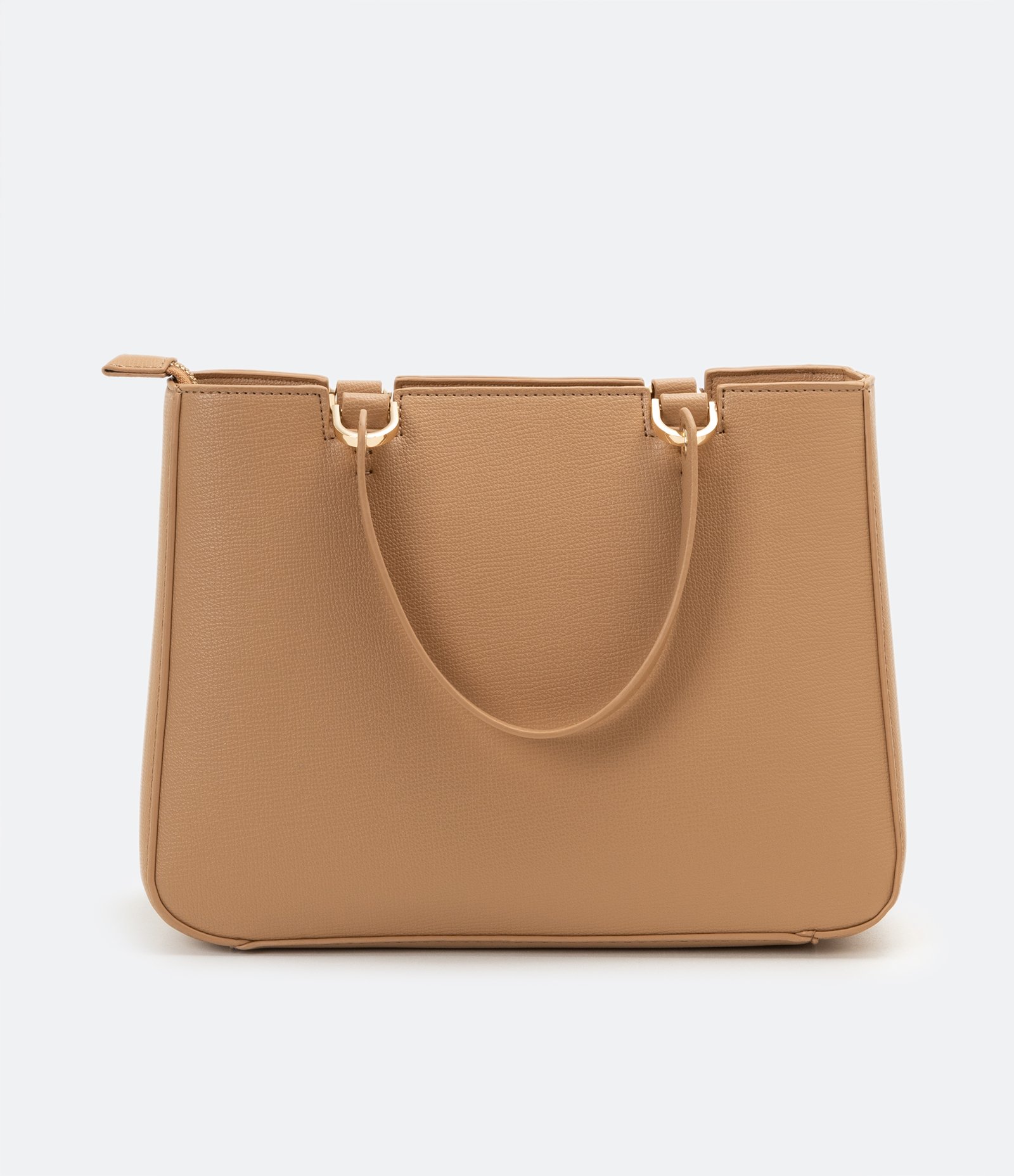 Bolsa Transversal Satchel com Alça de Mão com Pompom 4