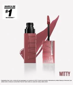 Batom Líquido NY SuperStay Vinyl Ink Maybelline