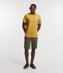 Bermuda Slim em Sarja com Elastano