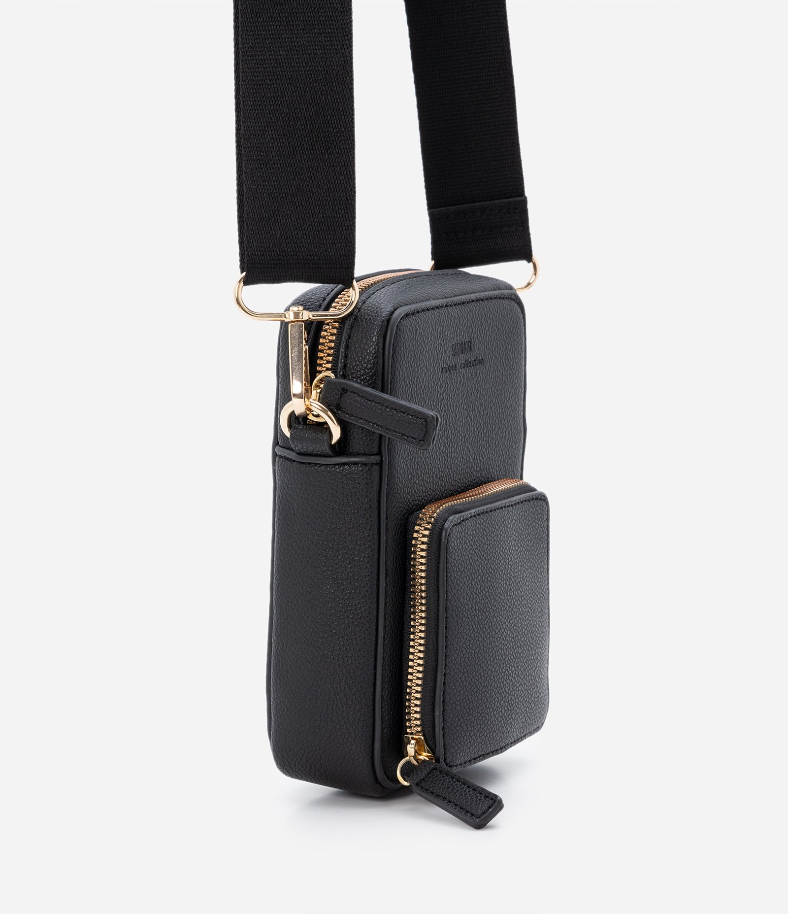 Bolsa Porta Celular Transversal com Bolsinho e Alça Larga 3