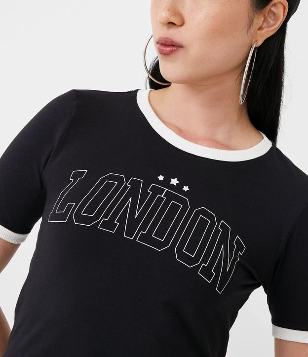 Camisa Masculina Xadrez London em Malha c/ Manga Curta