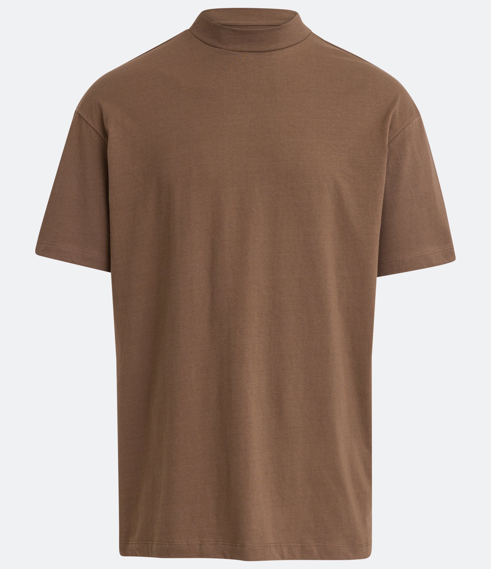 Camiseta Relaxed em Algodão Peruano com Gola Média 5