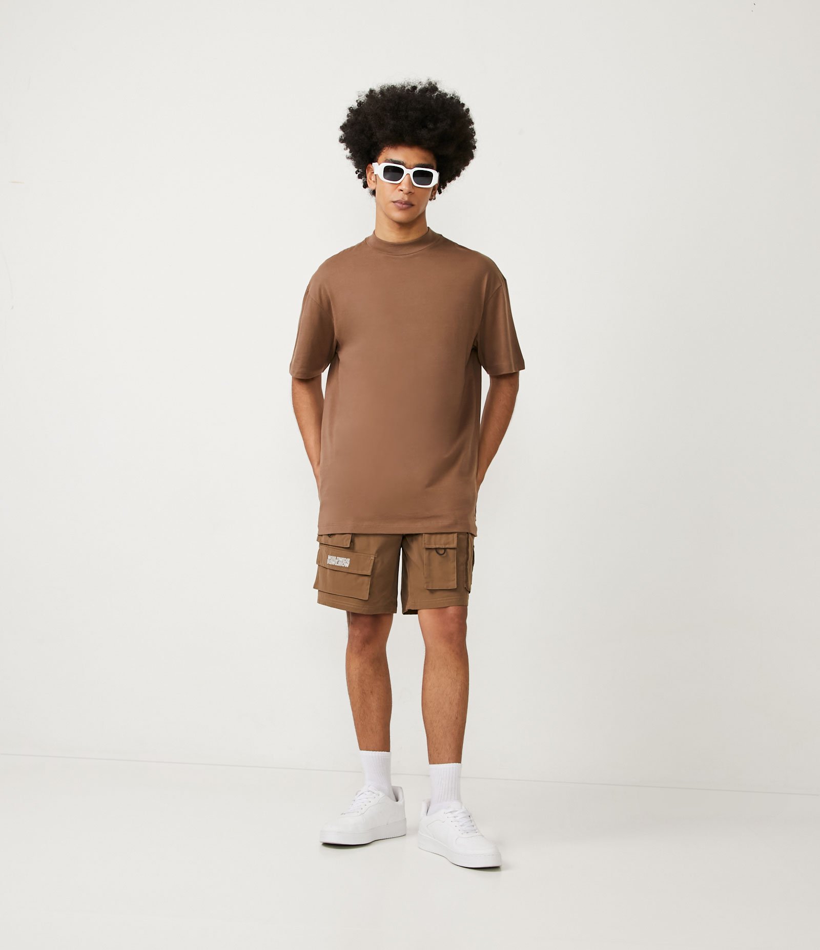 Camiseta Relaxed em Algodão Peruano com Gola Média 2