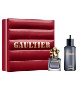 Kit Perfume Jean Paul Gaultier Scandal Pour Homme Eau de Toilette Masculino 50ml + Refil 200ml