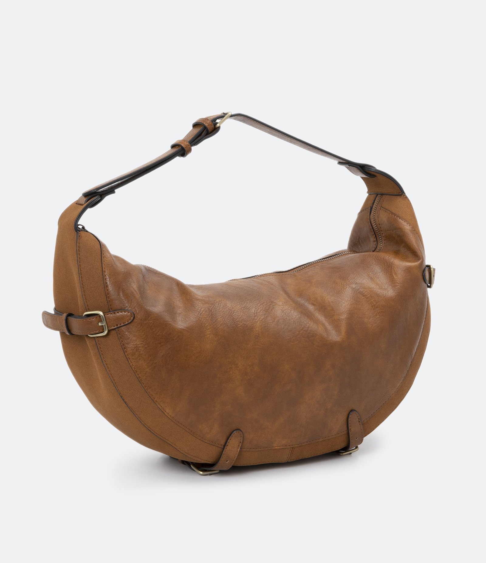 Bolsa Grande com Detalhe em Fivela na Alça e Laterais 2