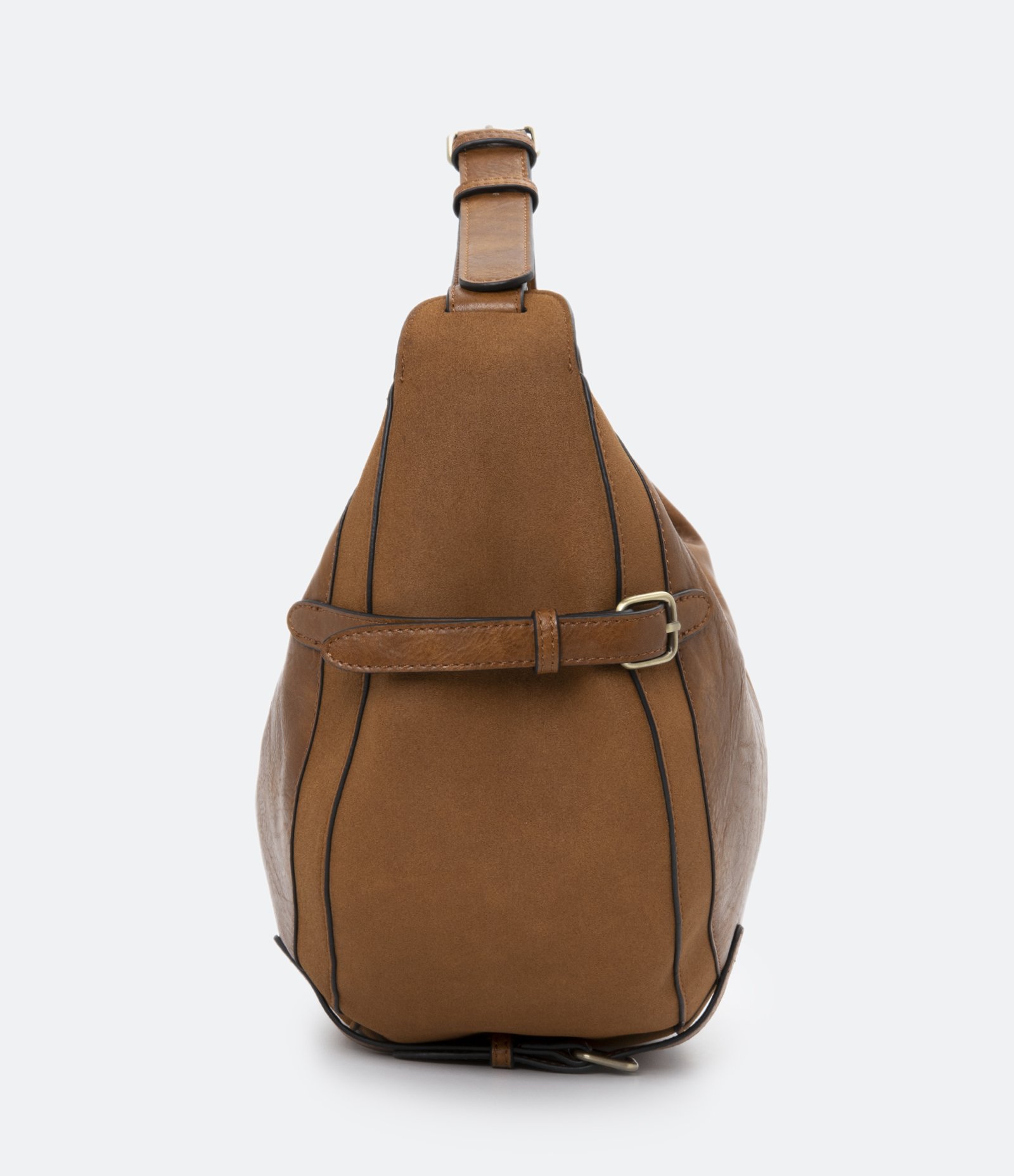 Bolsa Grande com Detalhe em Fivela na Alça e Laterais 3