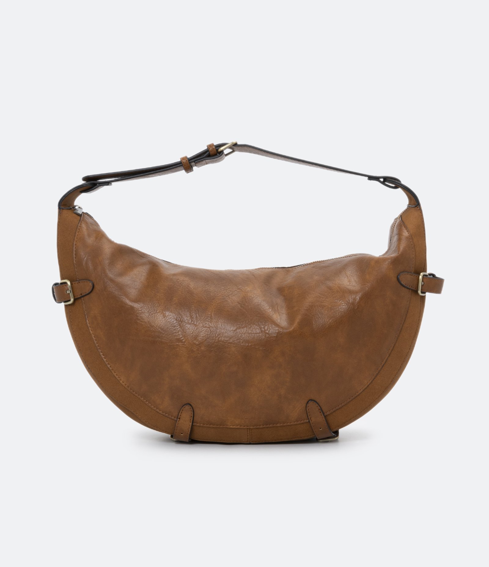 Bolsa Grande com Detalhe em Fivela na Alça e Laterais 4