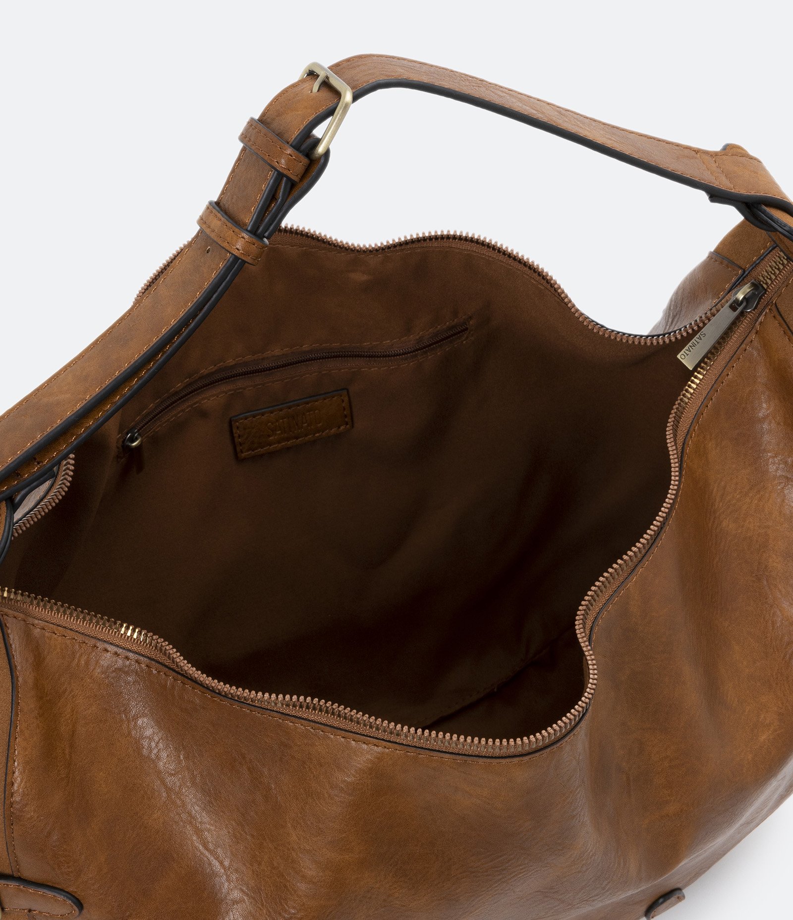 Bolsa Grande com Detalhe em Fivela na Alça e Laterais 5