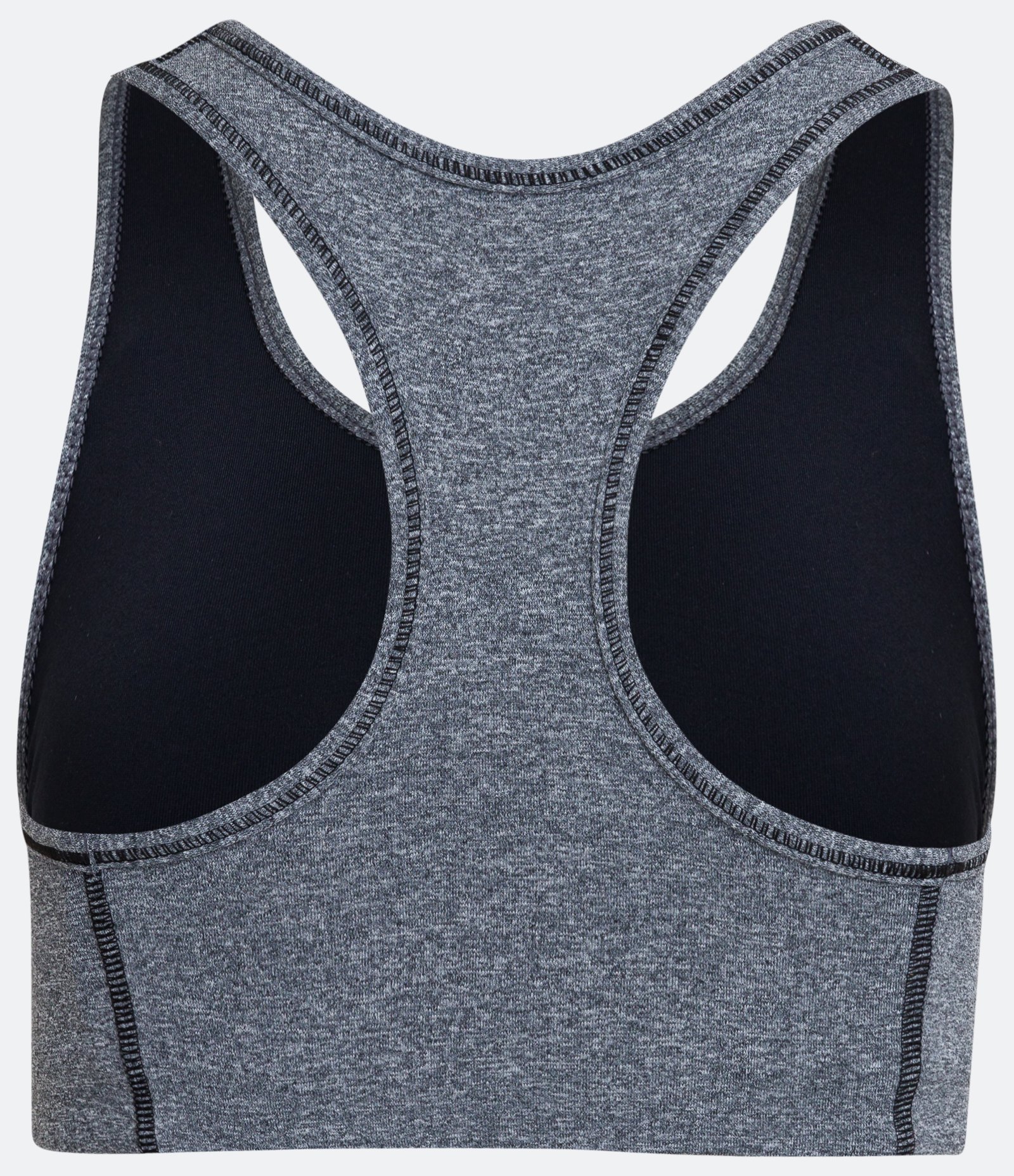 Top Nadador Esportivo Básico em Poliamida com Barra Contrastante Cinza 2