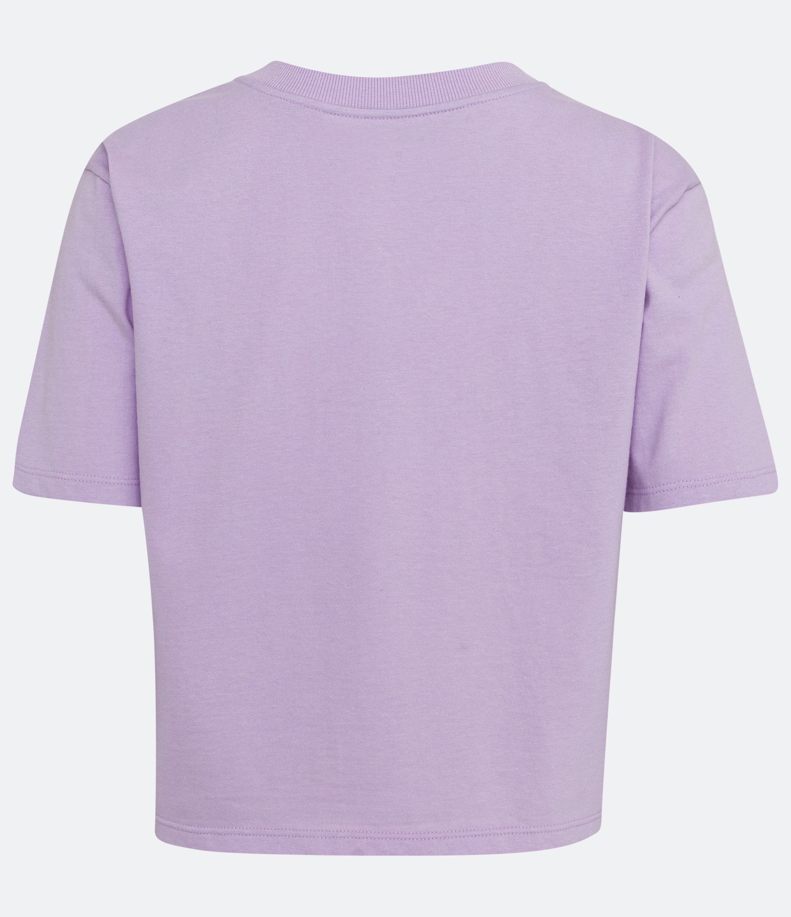 Blusa de Pijama em Meia Malha com Estampa Lettering Lilás 2
