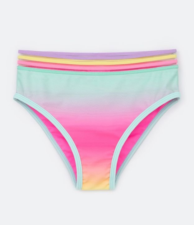 Bikini Deportivo Infantil Degradado con Silk San Diego Beach Talle 5