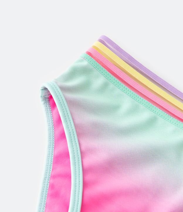 Bikini Deportivo Infantil Degradado con Silk San Diego Beach Talle 5