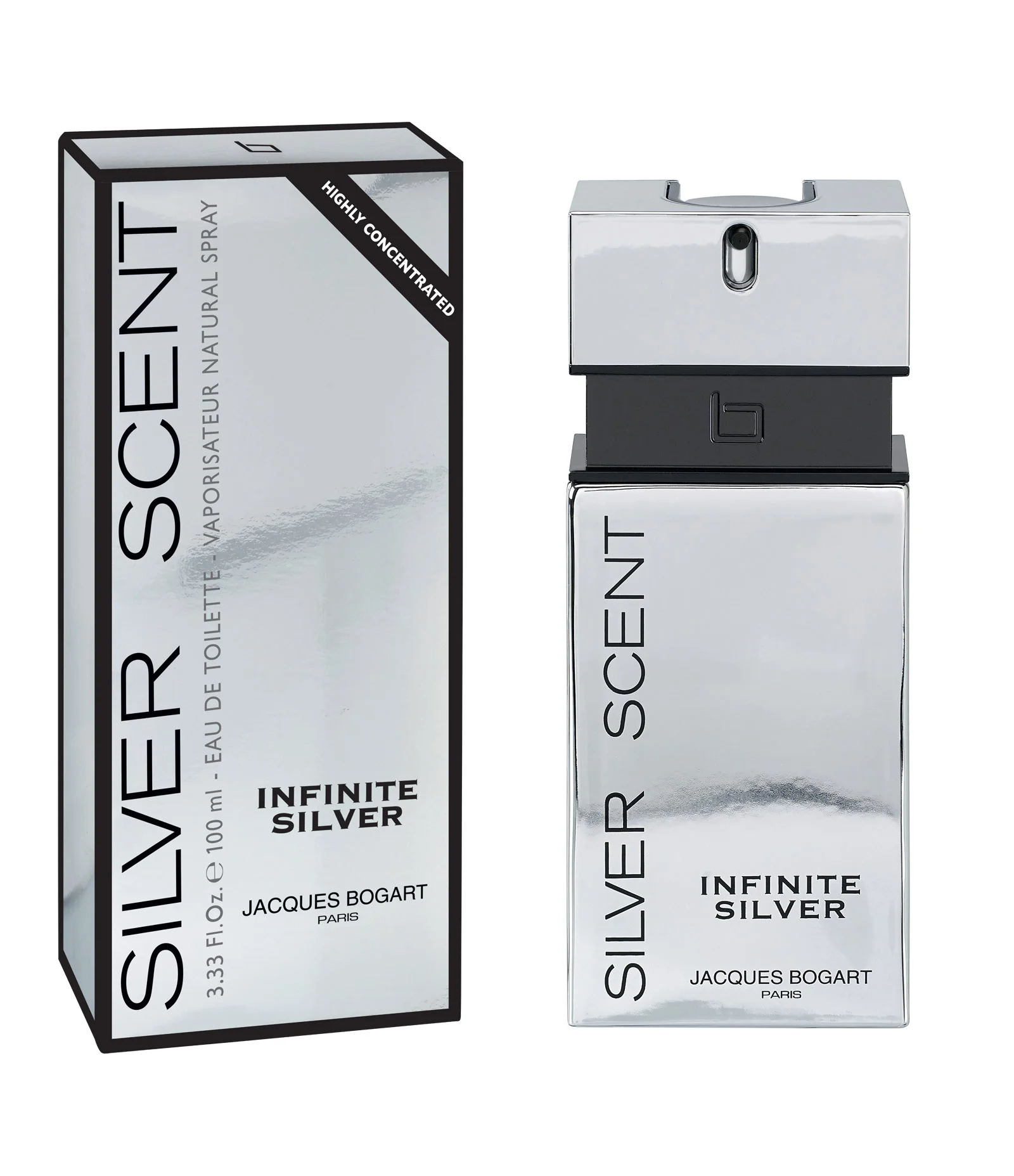 Perfume Eua de Toillete Jacques Bogart Silver Scent Infinite Silver 100ml 2