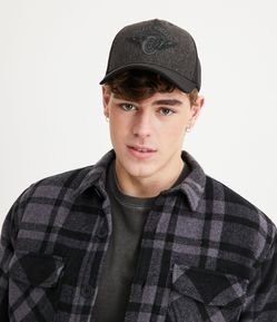 Boné Trucker com Estampa Crazy Wheels e Telinha