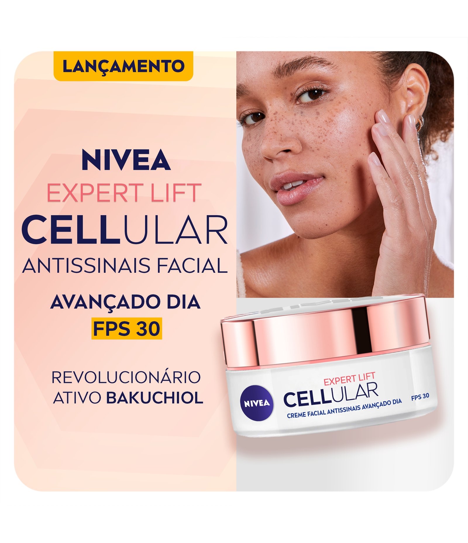 Creme Facial Antissinais Avançado Cellular Expert Lift Dia FPS30 Nivea 50ml 3