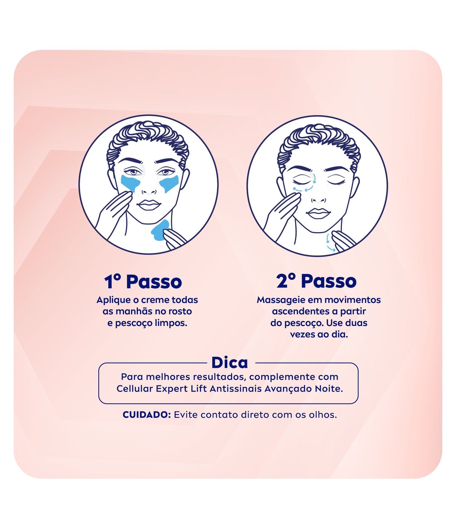 Creme Facial Antissinais Avançado Cellular Expert Lift Dia FPS30 Nivea 50ml 7
