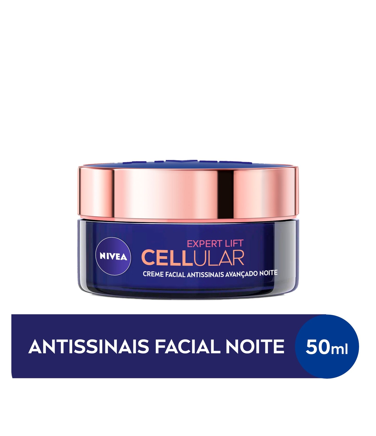 Creme Facial Antissinais Avançado Cellular Expert Lift Noite Nivea 50ml 1