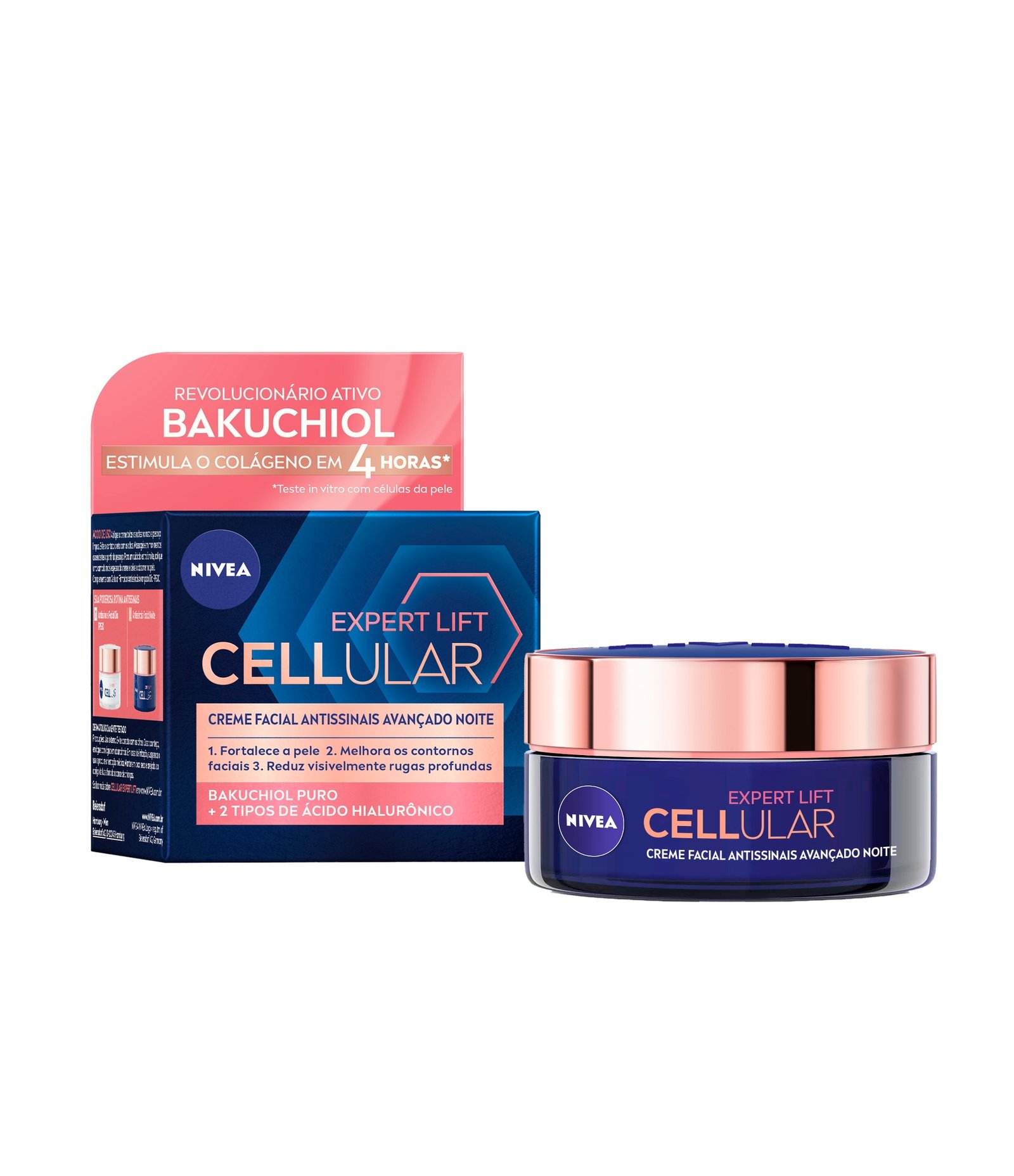 Creme Facial Antissinais Avançado Cellular Expert Lift Noite Nivea 50ml 2