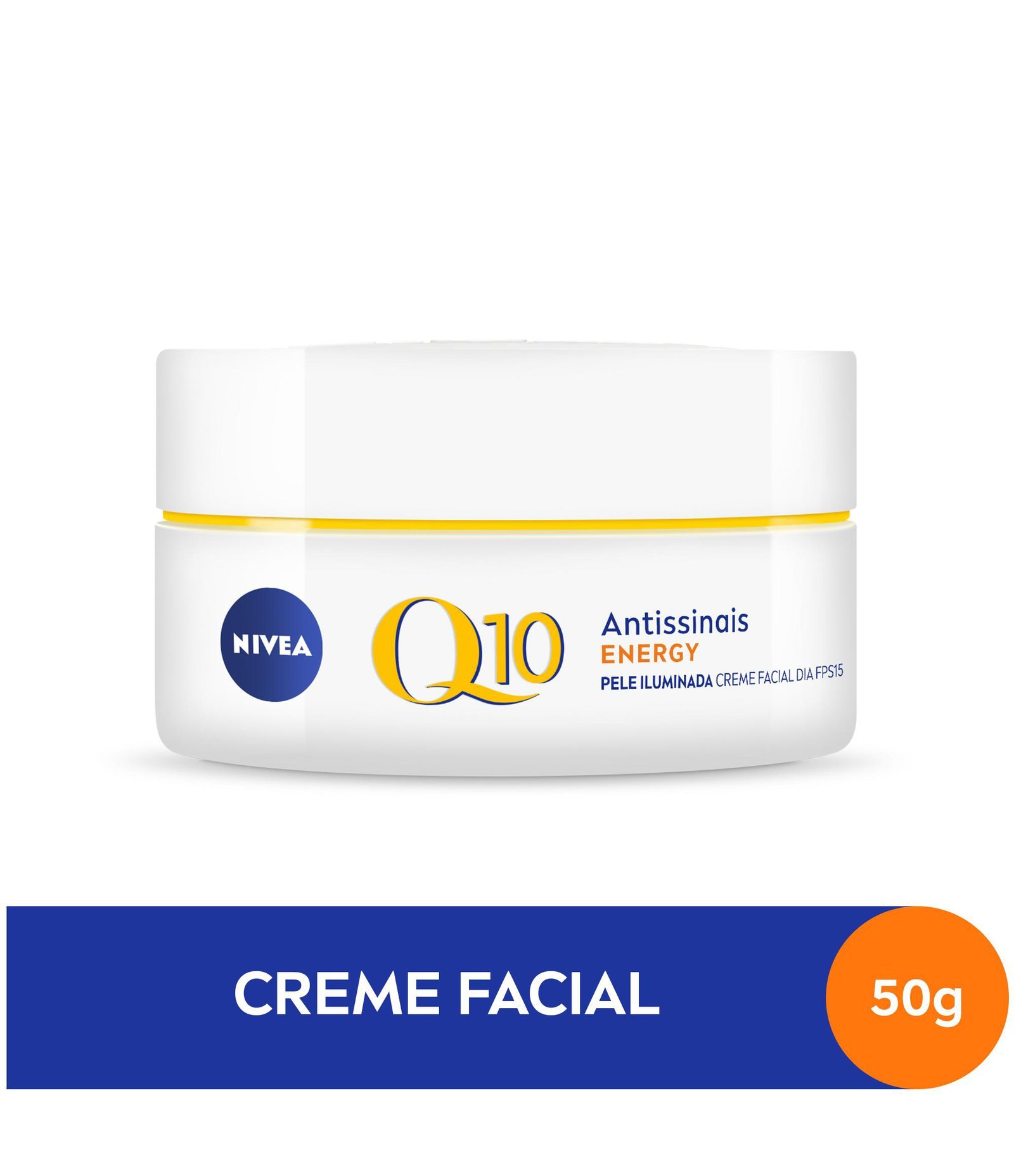 Creme Facial Antissinais Q10 Energy Dia FPS15  82322 Nivea 50ml 2