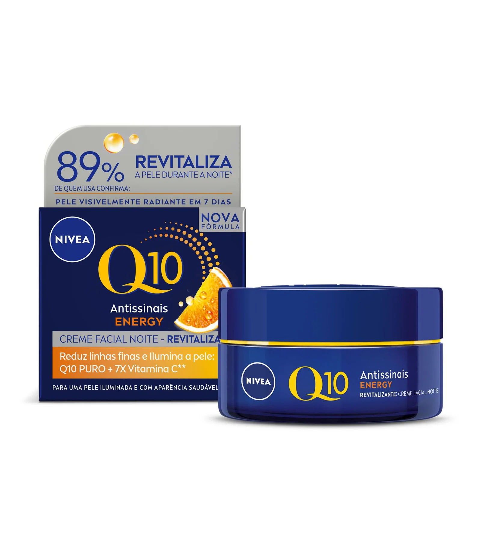 Creme Facial Antissinais Q10 Energy Noite 87026 Nivea 50ml 1