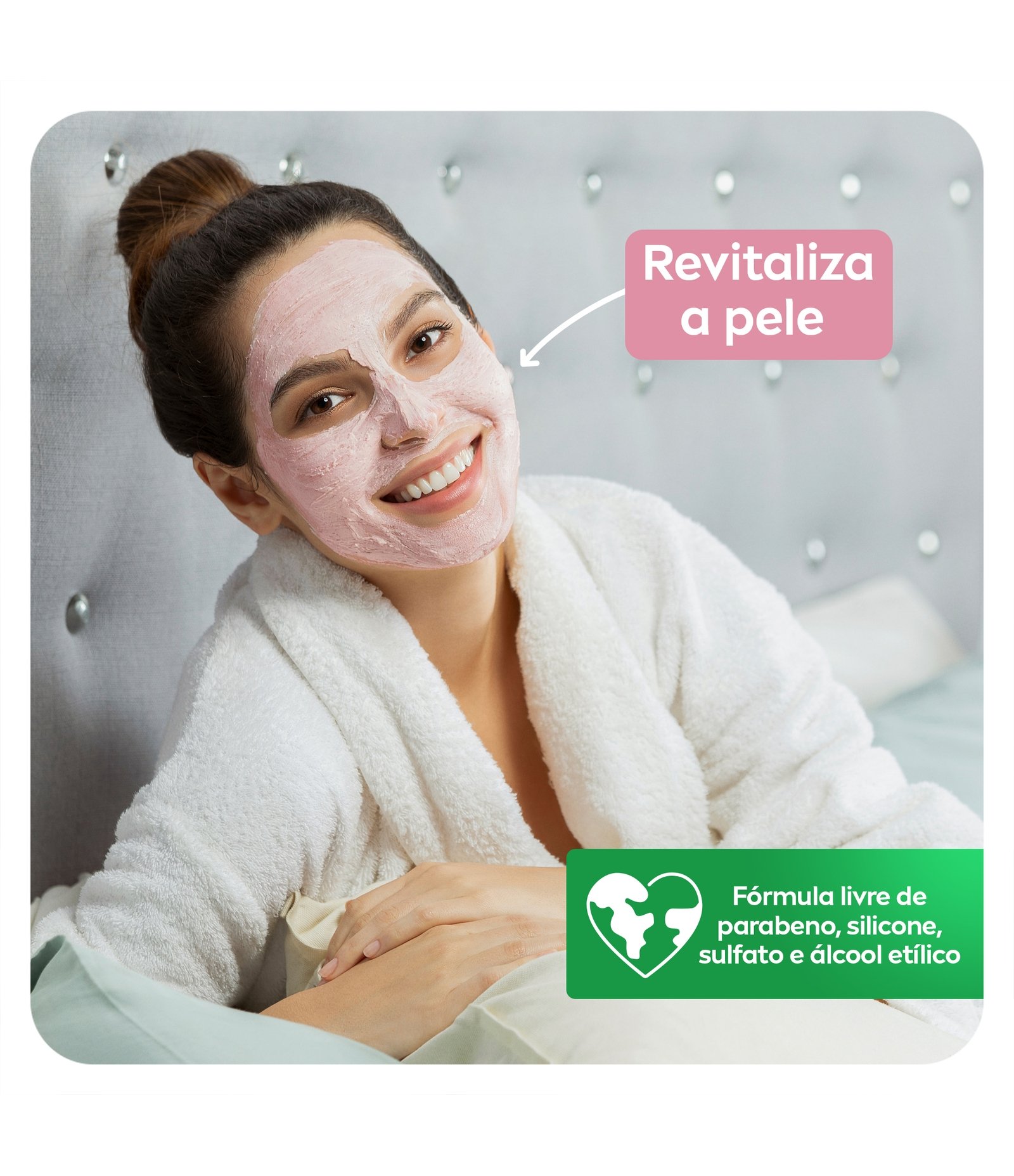 Sabonete Esfoliante e Máscara Facial Aqua Rose 3 em 1 Nivea 150ml 5