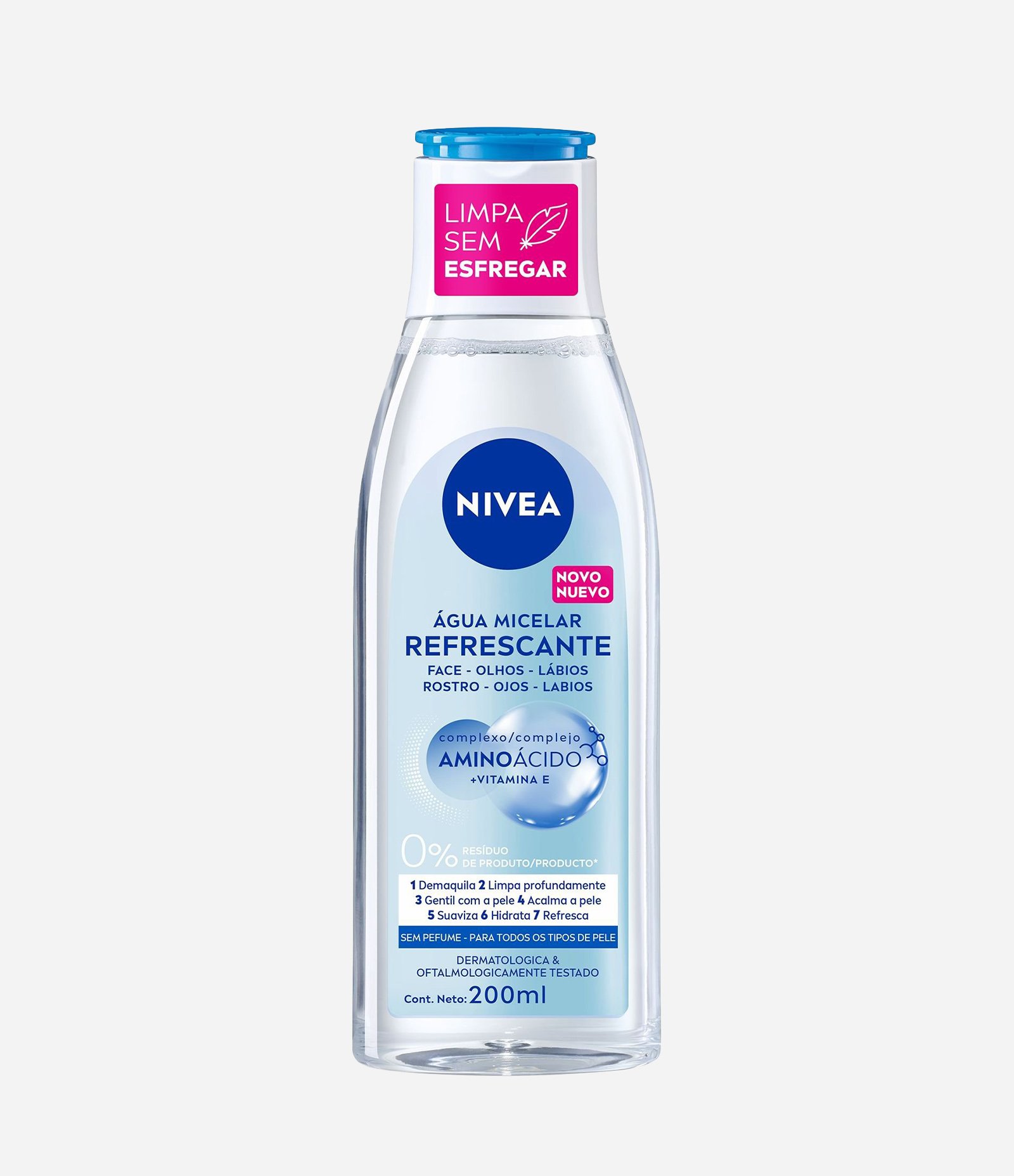 Agua Micelar Micellair Solução de Limpeza 7 em 1 Nivea 200ml 1