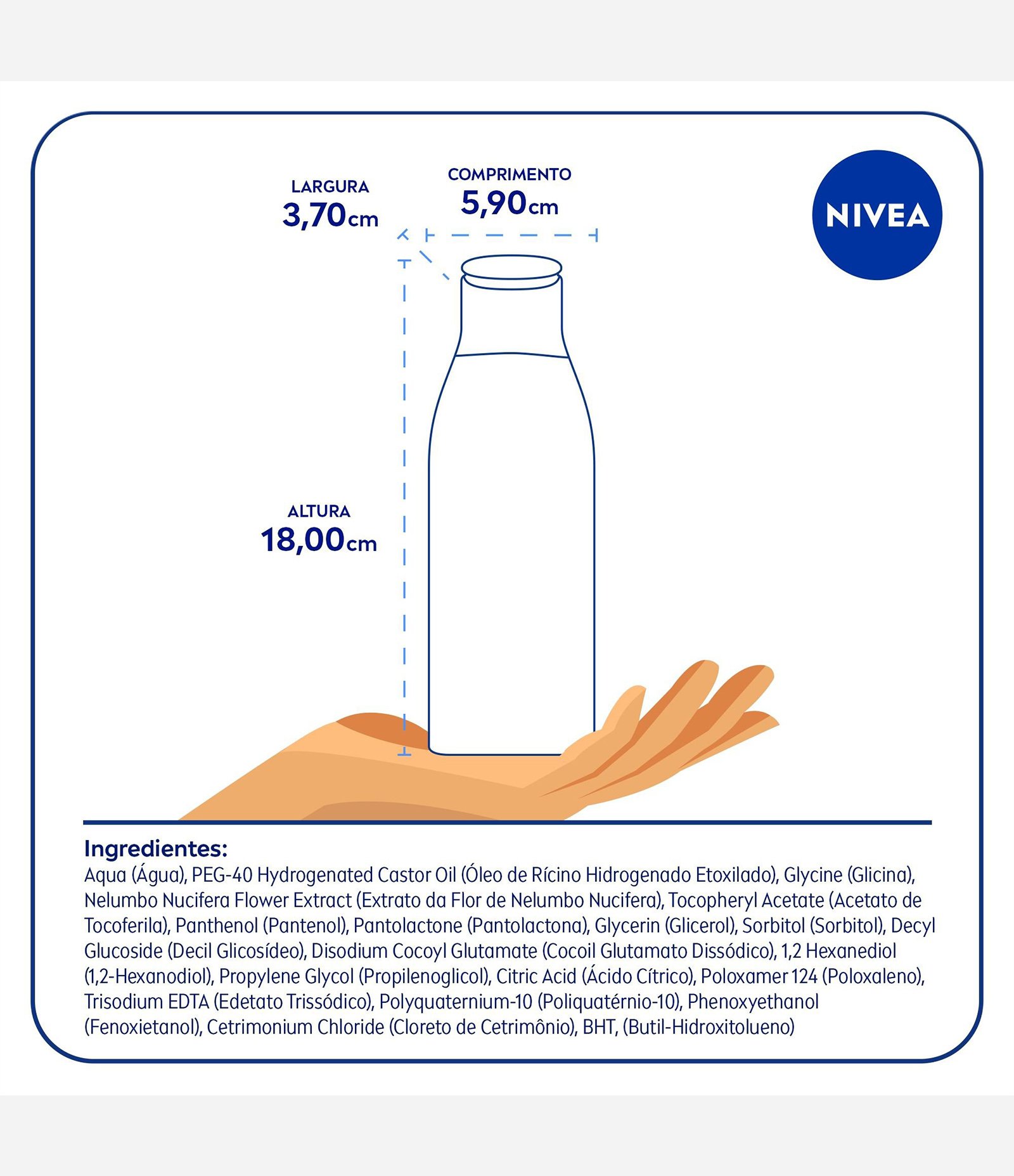 Agua Micelar Micellair Solução de Limpeza 7 em 1 Nivea 200ml 6