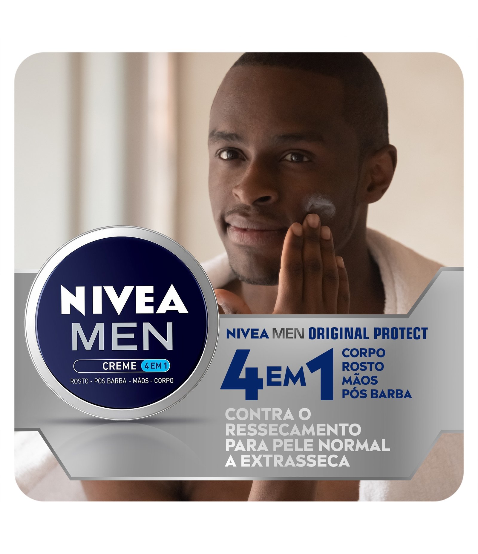 Creme Hidratante Men 4 em 1 Nivea 75g 2