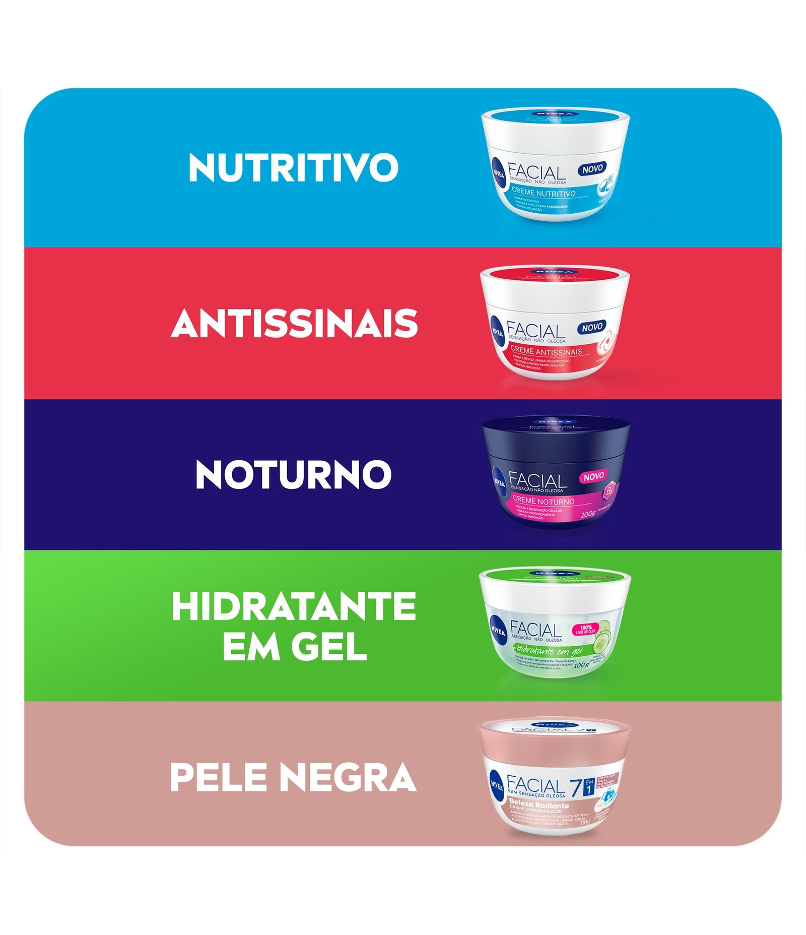 Creme Facial Noturno Nivea 100ml 8