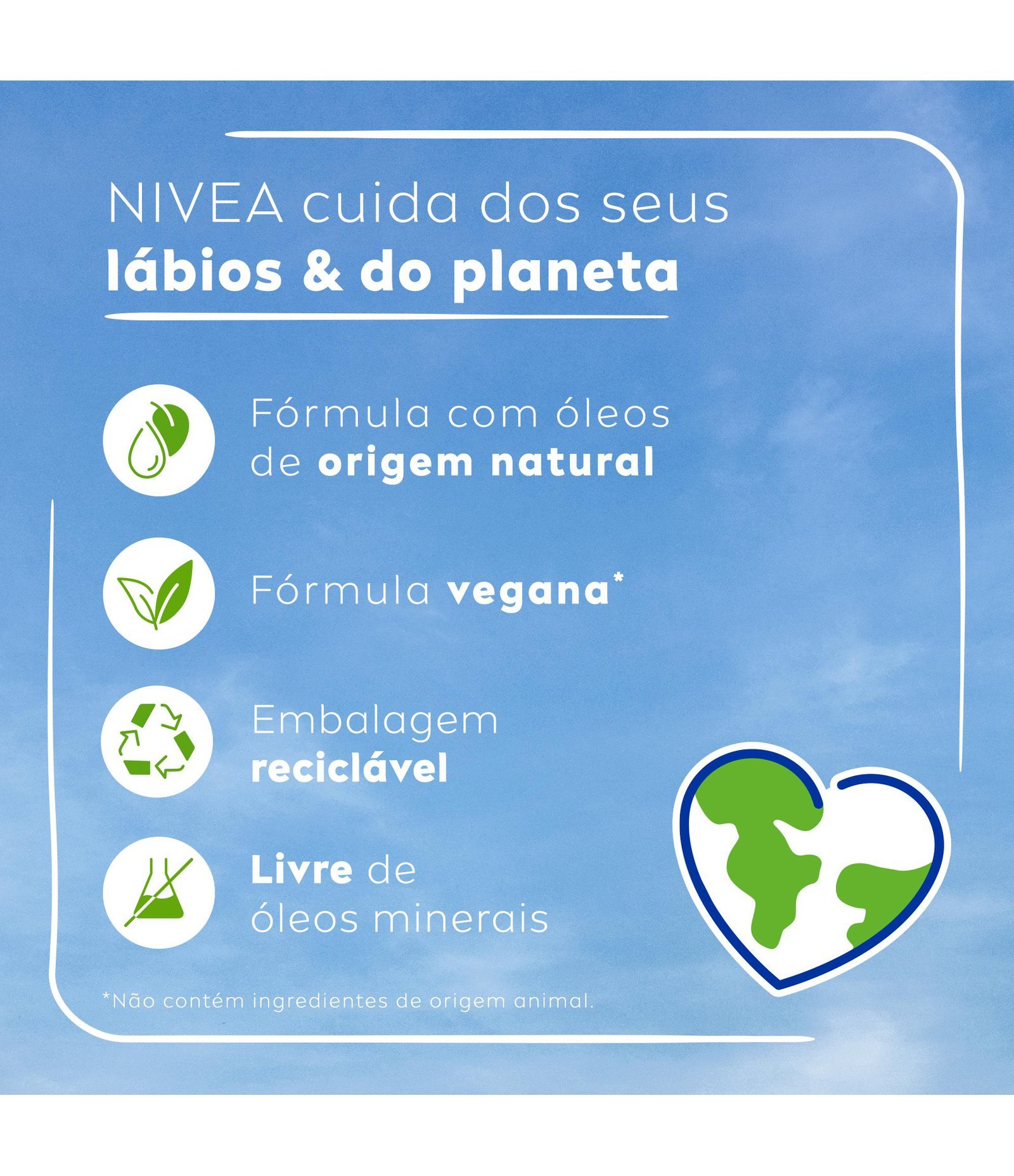 Hidratante Labial Amora Shine 85286 Nivea 4,8g 9