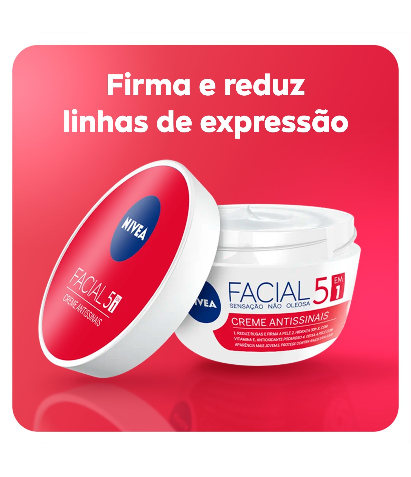 Creme Facial Antissinais Nivea 100g 4