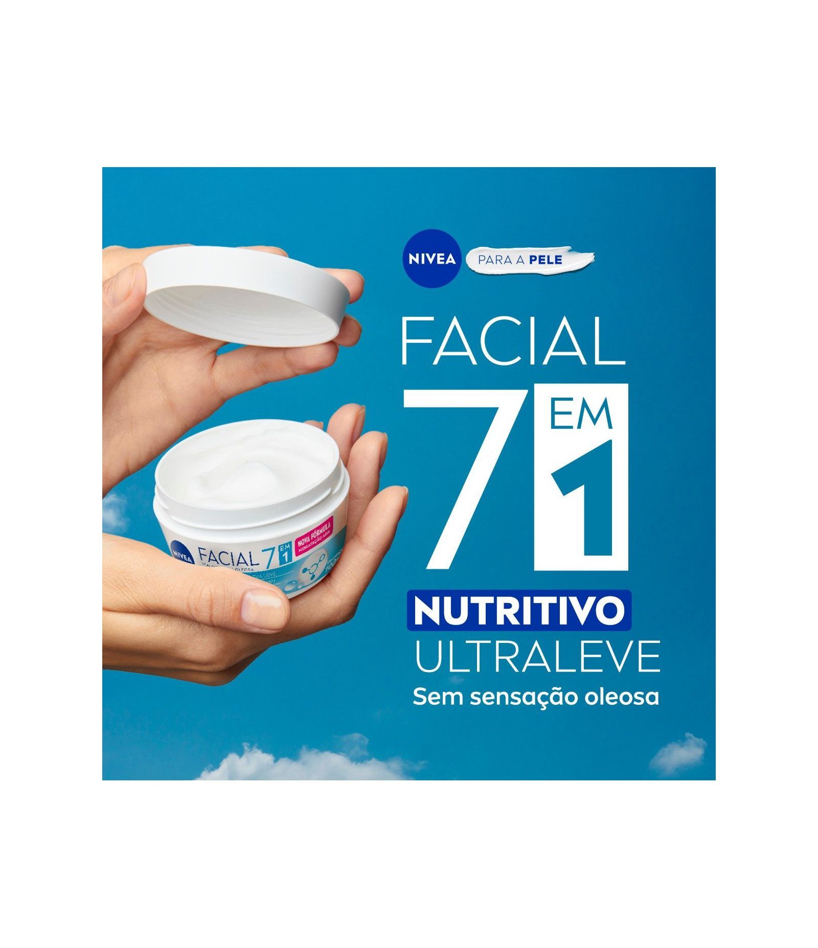 Creme Facial Nutritivo 7 em 1 Ultraleve Nivea  100g 4