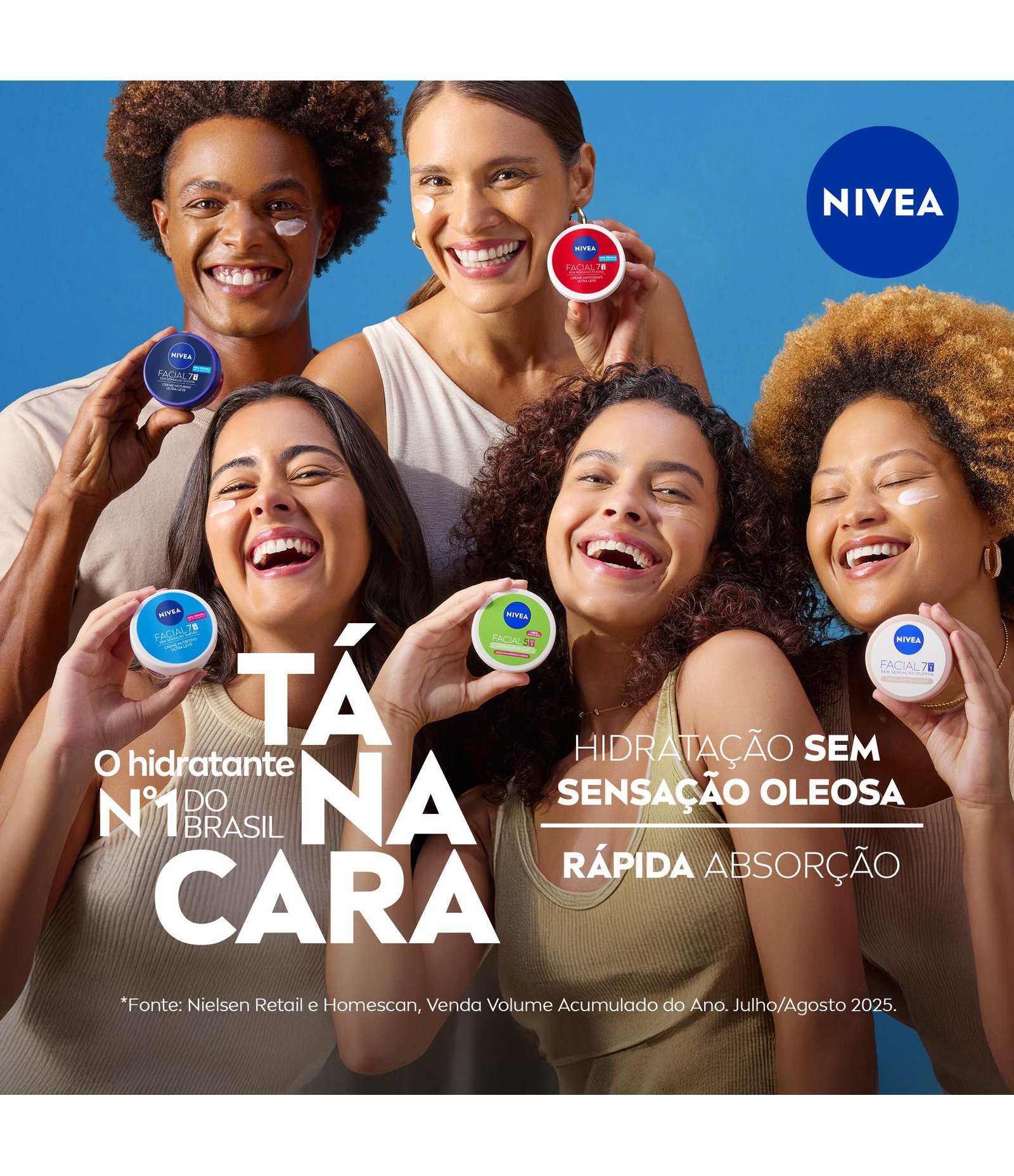 Creme Facial Nutritivo 7 em 1 Ultraleve Nivea  100g 9