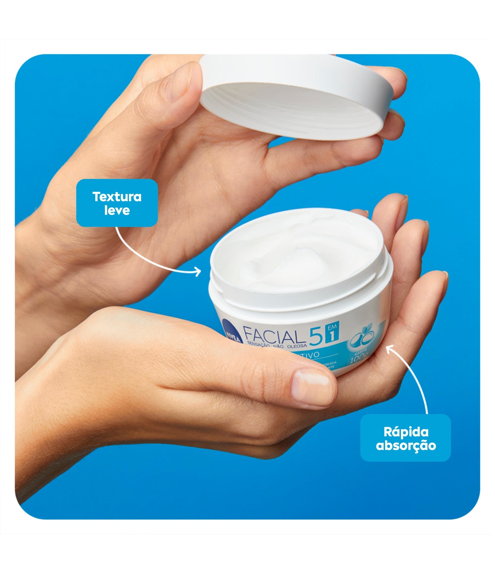 Creme Facial Nutritivo Nivea  100g 5