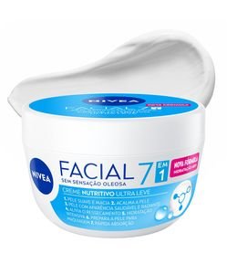 Creme Facial Nutritivo 7 em 1 Ultraleve Nivea 