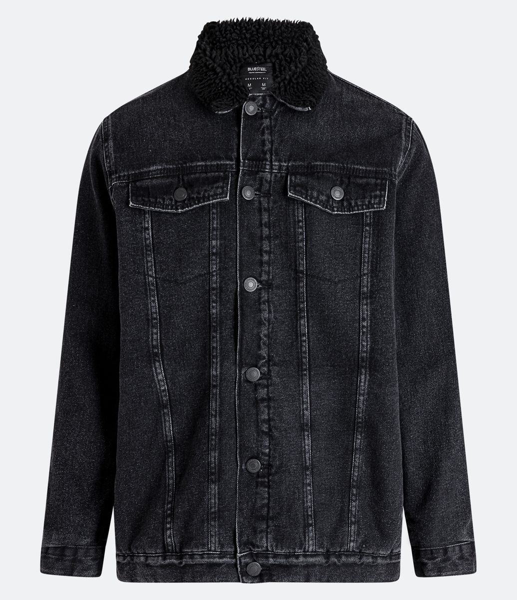 Jaqueta Feminina Jaqueta Jeans Cinza Masculina Jaqueta Jeans