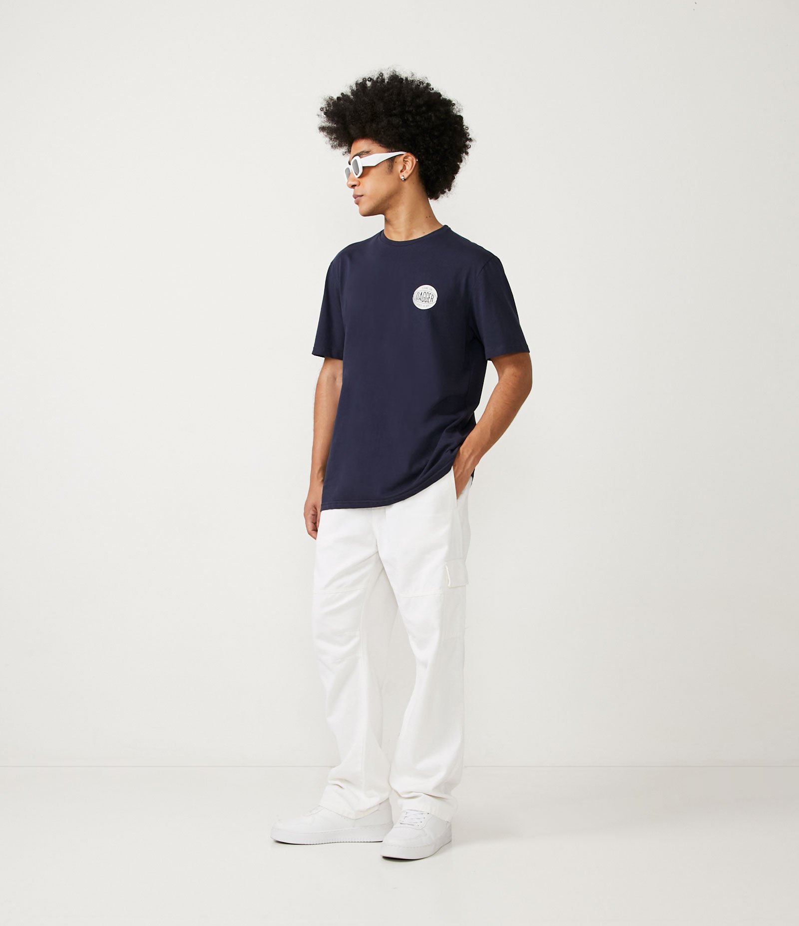 Camiseta em Meia Malha com Estampa Bowl Eastside Azul 2